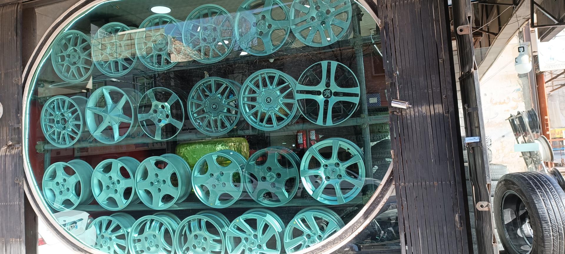 عکس رینگ و لاستیک شاملو