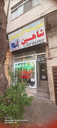 عکس شیشه اتومبیل شاهین