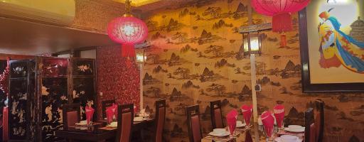 عکس رستوران چینی اژدهای طلایی