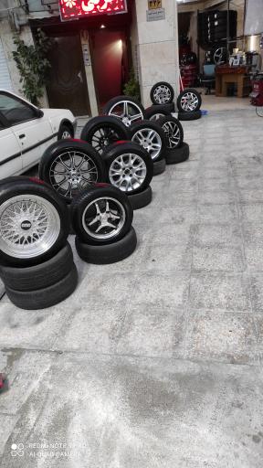 عکس رینگ و لاستیک شاملو