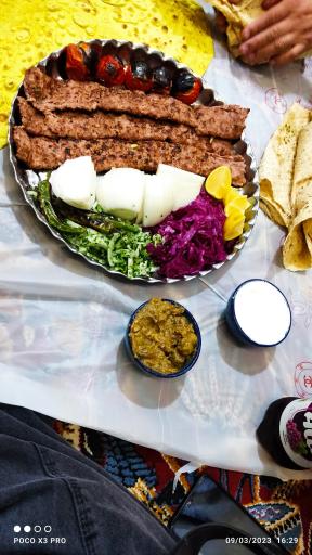 عکس کباب اصل  بناب ستارخان