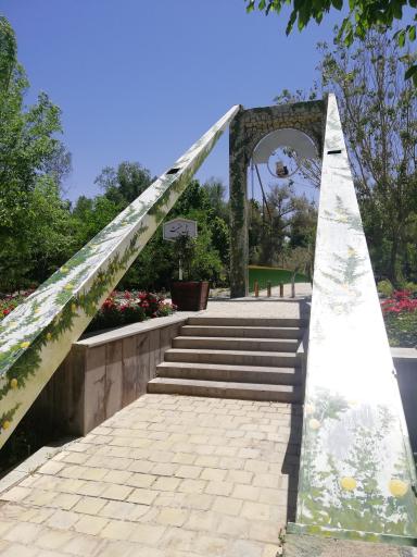 عکس پل پیاده منبت ناژوان