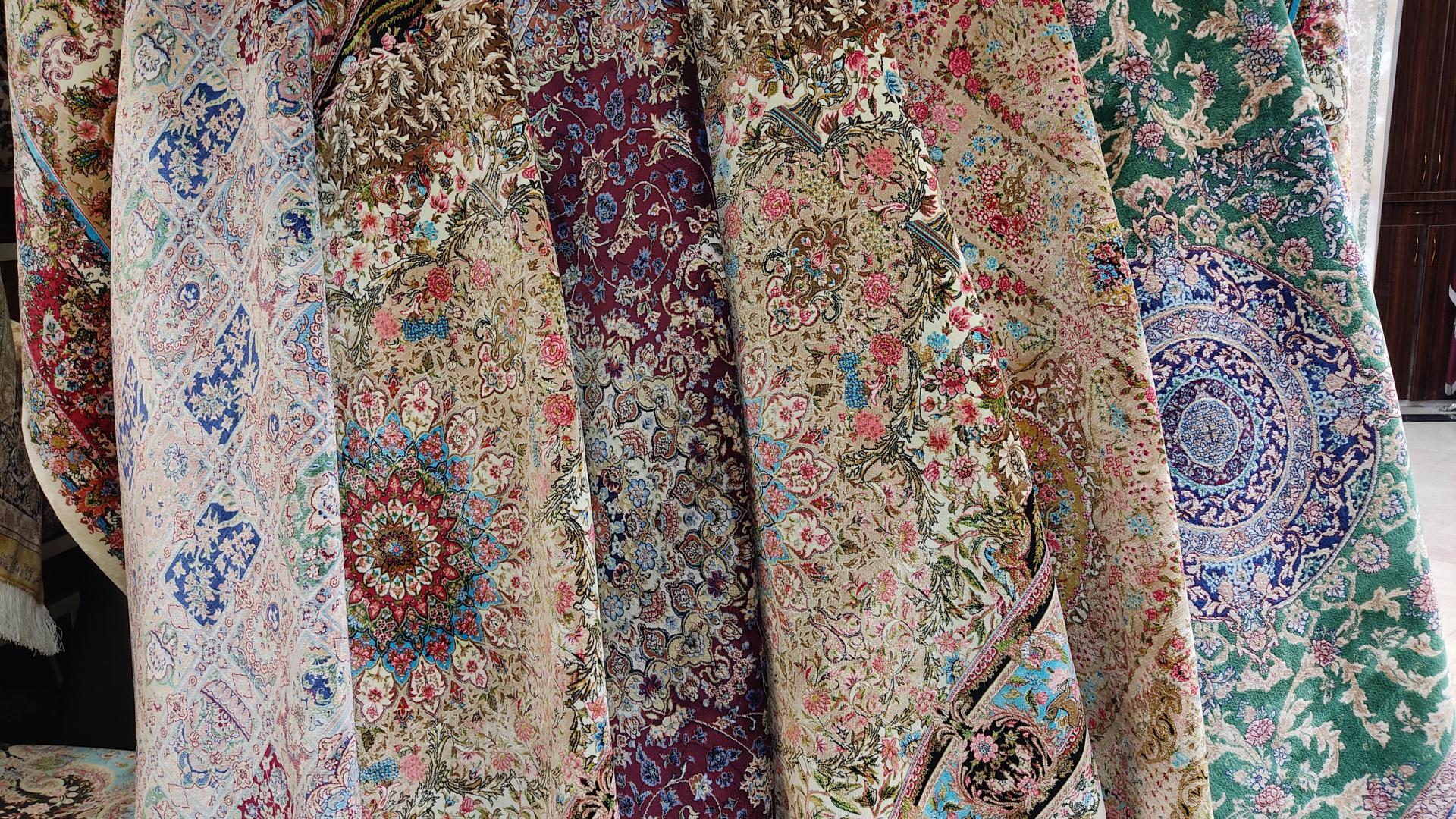 عکس نمایشگاه فرش خراطی