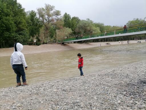 عکس پل پیاده منبت ناژوان