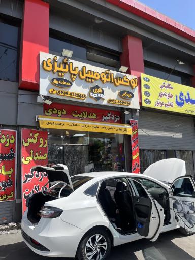عکس لوکس اتومبیل پائیزی