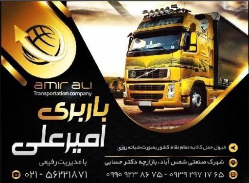 عکس باربری امیرعلی