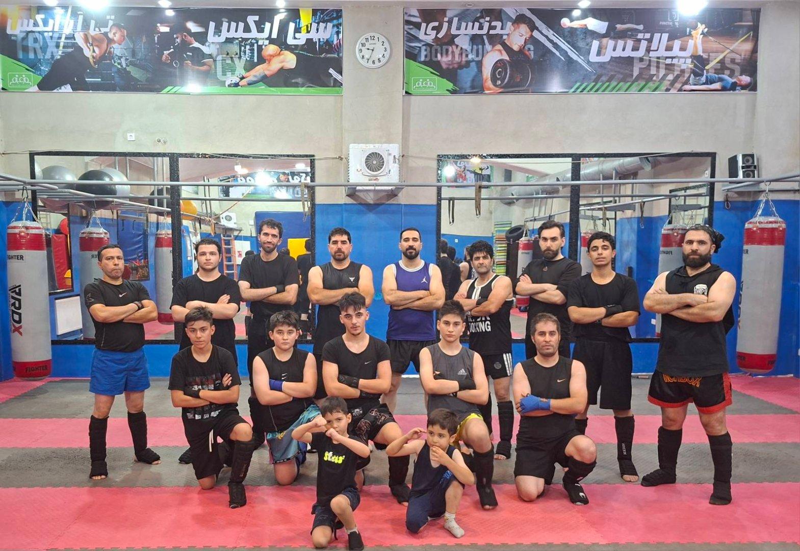 عکس باشگاه کیک بوکسینگ پارسایی