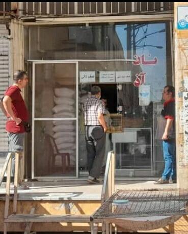 عکس نانوایی بربری آذربایجان