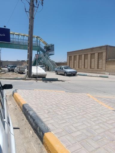 عکس پل هوایی عابر پیاده