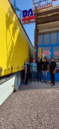 عکس نمایشگاه کامیون بابایی