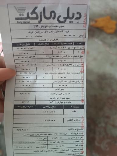 عکس فروشگاه‌ زنجیره‌ای دیلی مارکت