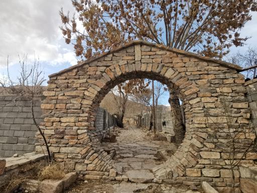 عکس کوچه باغ دردشت