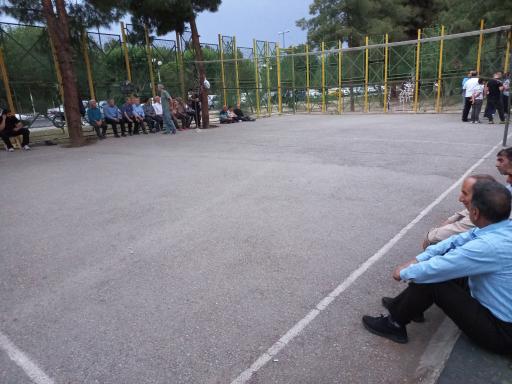 عکس زمین والیبال شقایق 