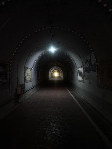 عکس تونل بوستان نهج البلاغه(زیر گذر همت)