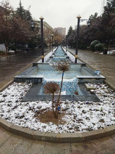 عکس باغ راه فدک