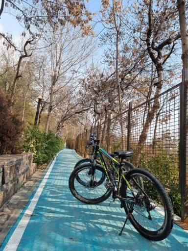 عکس باغ راه فدک