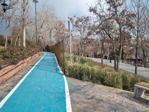 عکس باغ راه فدک