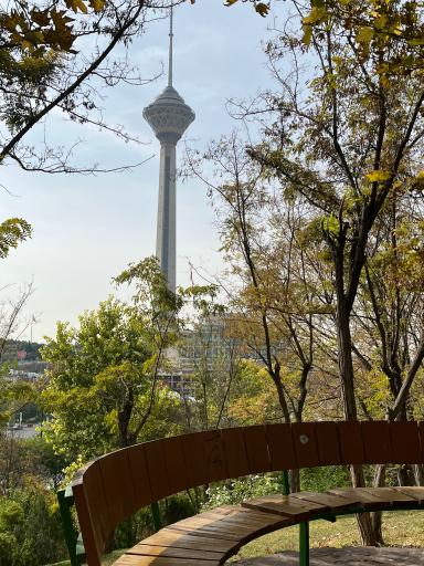 عکس باغ راه فدک