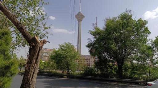 عکس باغ راه فدک