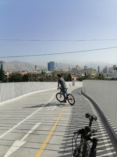 عکس باغ راه فدک
