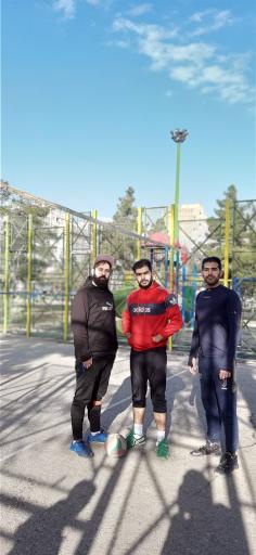 عکس زمین والیبال شقایق 