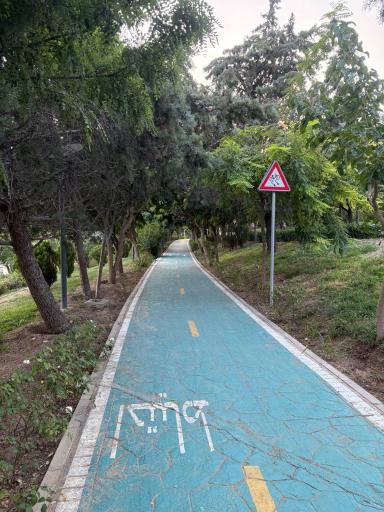 عکس باغ راه فدک