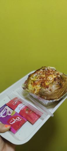 عکس سیب زمینی تنوری چیلی