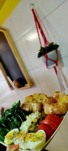 عکس سیب زمینی تنوری چیلی