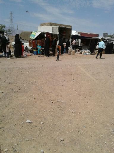 عکس یکشنبه بازار روستای خرم‌آباد