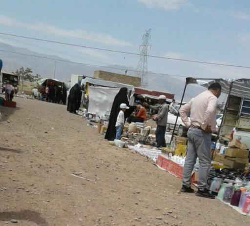 عکس یکشنبه بازار روستای خرم‌آباد