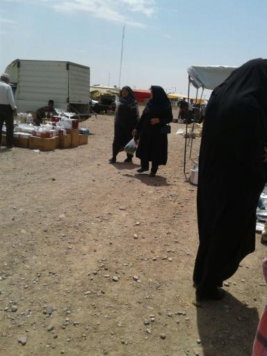عکس یکشنبه بازار روستای خرم‌آباد