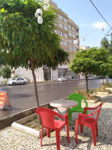 عکس آبمیوه و بستنی بش پهلوان