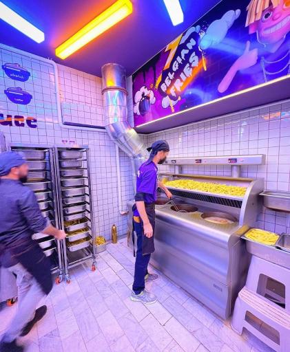 عکس فست فود قیف پوک