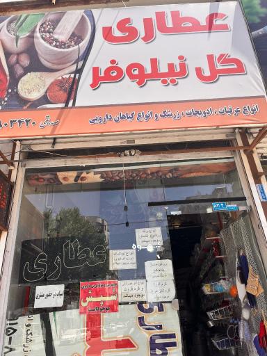 عکس عطاری گل نیلوفر