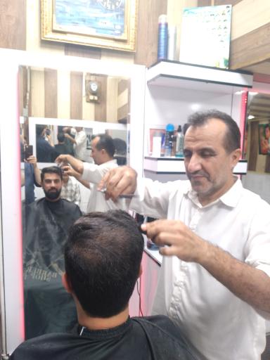 عکس پیرایش قصر مو