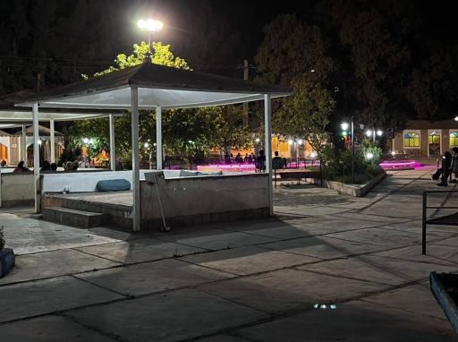 عکس باغ رستوران نگین جهانگردی