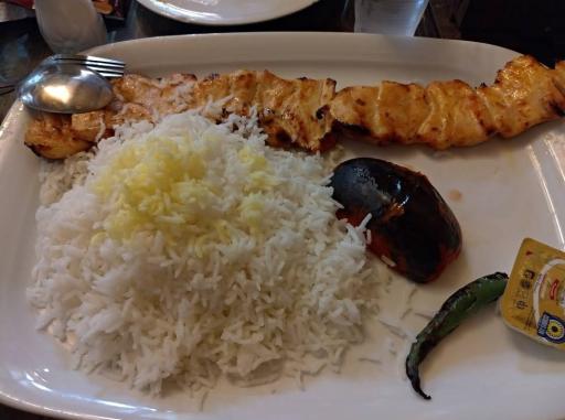 عکس باغ رستوران نگین جهانگردی