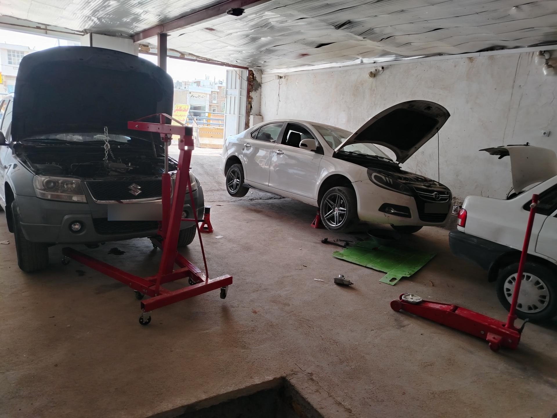 عکس مکانیکی جلوبندی و تنظیم موتور رضا