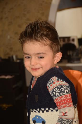 عکس پیرایش کودک فرهاد