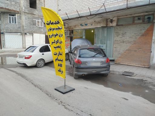 عکس برق خودرو و تنظیم موتور رضا