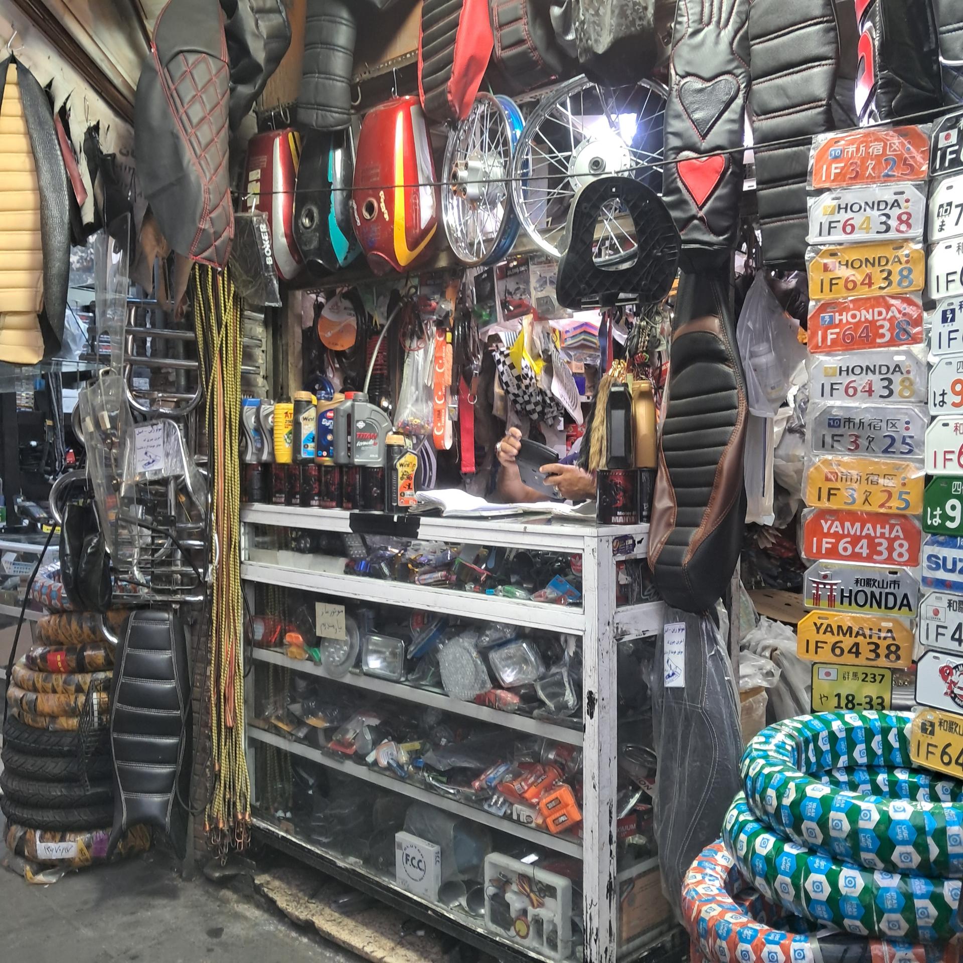 عکس یدک سیکلت احسان شعبانی