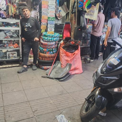 عکس یدک سیکلت احسان شعبانی