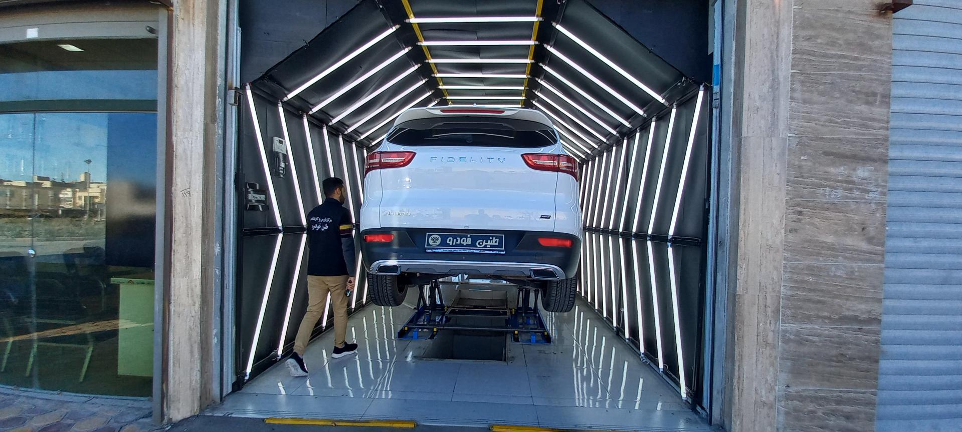 عکس تشخیص رنگ و فنی  طنین خودرو