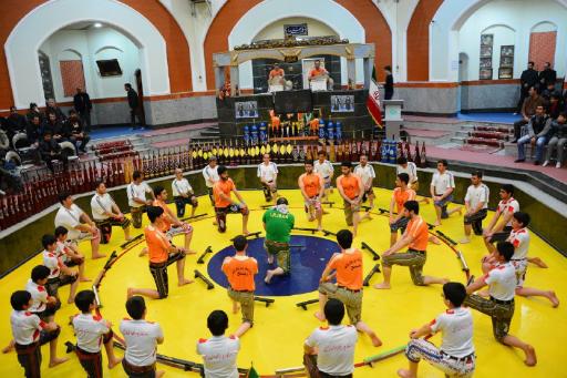 عکس زورخانه پوریای ولی باسمنج