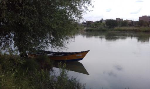 عکس ساحل زرینه رود  پل ستارخان