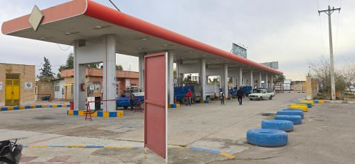 عکس پمپ گاز CNG نیروی هوایی