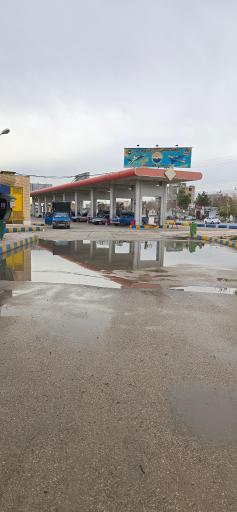 عکس پمپ گاز CNG نیروی هوایی