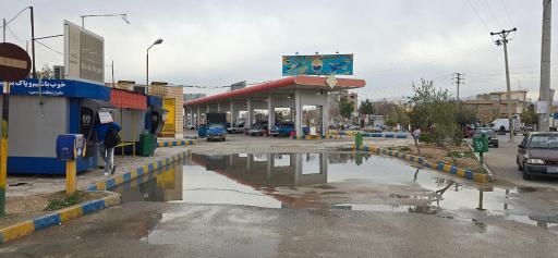 عکس پمپ گاز CNG نیروی هوایی