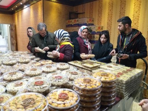 عکس شیرینی سنتی شیروانی