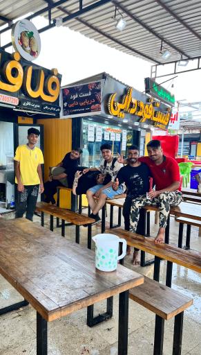 عکس فلافل و ساندویچ دایی